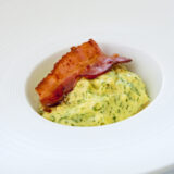 potatispuré med bacon