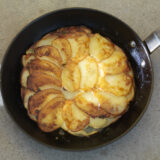 Potatissolfjäder med lagrad ost