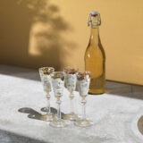 Potatis med matjesröra i glas