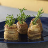 Potatiscylinder med rosmarin